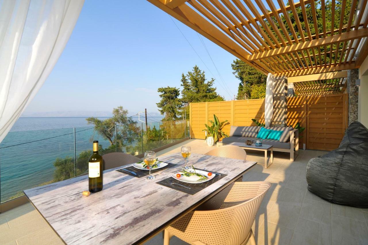 Casa Del Mar Apartment Mpoukaris Bagian luar foto