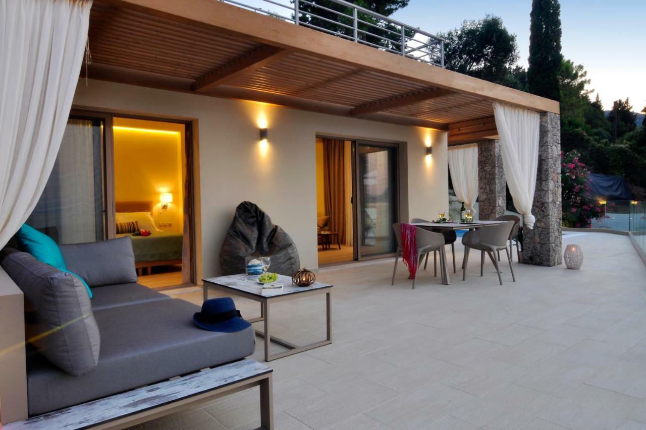 Casa Del Mar Apartment Mpoukaris Bagian luar foto