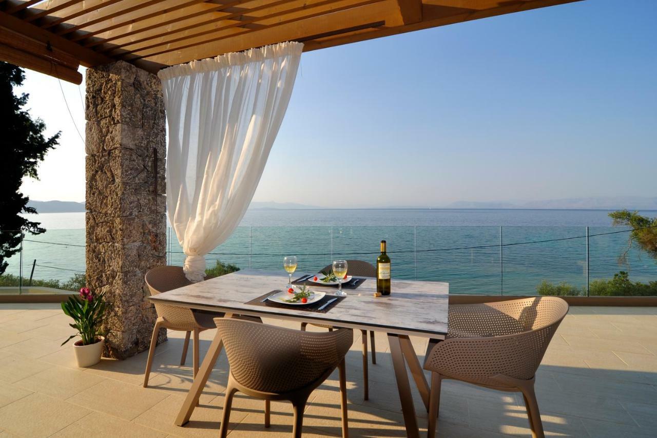 Casa Del Mar Apartment Mpoukaris Bagian luar foto